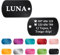 Ibera gifts Hundemarke mit Gravur - Personalisierte Hundemarke in Militär Erkennungsmarke Form für große Hunde - Hochwertiges Aluminium - Dog Tag mit Gravur
