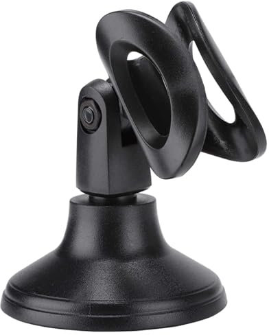 Portable Microphone Clip, Mic Clamp Clip Stand Holder, Desktop Handheld Mic Stand Adapter for Microphones, Universal Microphone Clip Holder Adjustable Mic Clip Holder for Mic Stand