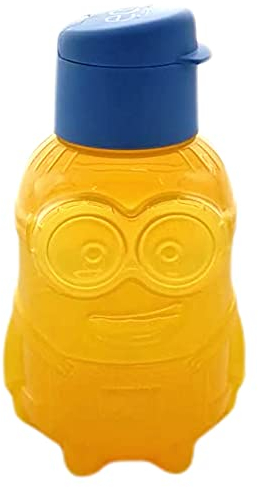 Tupperware to Go EcoEasy Minions Minton Eco - Botella de agua ecológica (350 ml), color amarillo y azul
