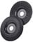 2PACK Holz Schleifscheibe für Winkelschleifer 125mm, BROTOU Holz Schleifscheibe, Holzfräser Raspelscheibe Schleifscheiben 125mm Winkelschleifer für winkelschleifer Polieren, Schnitzen, Schleifen