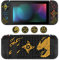 DLseego Schutzhülle Kompatibel mit Switch, Dockbare weiche TPU-Abdeckung mit 4 Daumengriffkappen, Kratzfeste Stoßdämpfung Zubehör für Switch Konsole&Joycons Controller,Monsterjäger