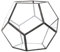Terrario de Cristal Geométrico, Maceta de Cristal con Forma Geométrica Elegante, Maceta de Plantas Suculentas, Contenedor de Terrario Geométrico de Cristal para Plantas Suculentas de Helecho, Cactus,