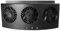 Nicoone Ventilateur d'extraction USB pour voiture, 3 ventilateurs, 4500 tr/min, pour fenêtre, ventilateur de voiture, noir