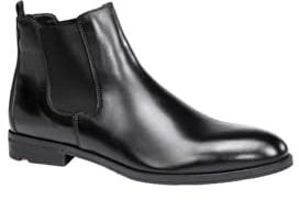 LLOYD Herren Stiefeletten Fausto, Männer Chelsea Boots,Schlupfstiefel,Stiefel,Bootee,Booties,halbstiefel,Kurzstiefel, SCHWARZ, 43 EU / 9 UK