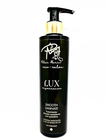 Alisado de Queratina 250ml - Lux Experience Smooth Laminate - Crema Alisadora de Lujo para Cabello Encrespado, Ideal para Alisado Profesional en Casa (250 ml)
