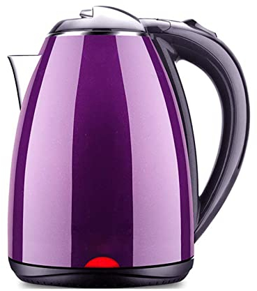 2L Electric Kettle Household Stainless Steel Water Boiler, Electric Kettle, Household Automatic Power Off Kettle, Insulated Electric Kettle, Purple