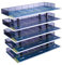 Harilla 1/32 Diorama Parcheggio per Auto Display Case Modello Car Garage Protezione da Collezione Multi Livelli Mini Modello di Scatola di immagazzinaggio per, 5 Strati