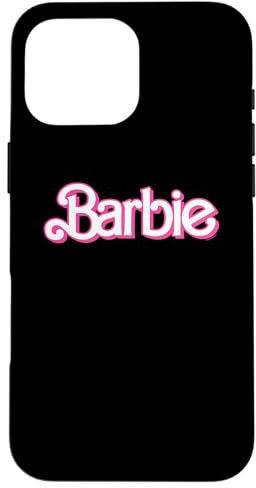 Barbie - Logo rétro rose et blanc Coque pour iPhone 16 Pro Max