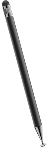 Stylo pour écran tactile Disc – Stylet en silicone sensible à double tête pour une utilisation précise de l'écran tactile | Stylo d'écriture d'écran polyvalent pour le travail, les études, le divertis