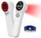 Toponechoice Near 𝖨nfrared 𝚁ed 𝐿ight 𝑇herapy Device, 4x980nm+4x810nm+16x660nm, 𝚁ed 𝐿ight 𝑇herapy for 𝙿ain 𝚁elief, Handheld 𝑇herapy Wand for Dogs Pets Cats Horses Equines Vets Animals Home