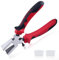 LEONTOOL Pinza rompighiaccio da 6 pollici Pinza per portachiavi a mascella piatta con punte in gomma, strumenti in vetro colorato Mosaici Strumento di rottura per hardware portachiavi, vetro colorato