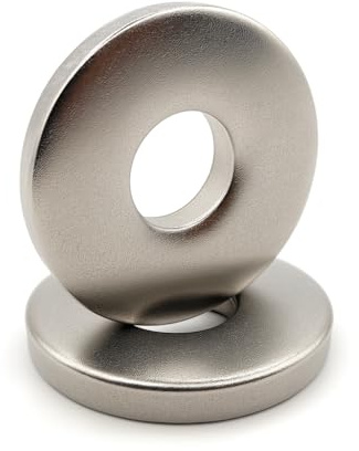 Metallunterlegscheiben INOX: M6 x 22 mm - Dicke 2mm | Flache Unterlegscheibe M6x22 mm | Edelstahl A2 (V2A / AISI 304) DIN 440 R Norm | Für Schrauben, Muttern, Bolzen: 10er-Set - ProRaje