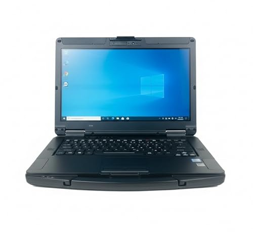 Tough-book Refurbished CF-54 Semi-Rugged Laptop, i5-7300U 16GB RAM, 256GB SSD, 14.1 FHD Touchscreen, compatible with Windows 11 Pro, USB 3.0, HDMI, LAN, WLAN, New Charger, IP51 Rated