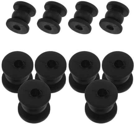 Palline Smorzanti Drone in Silicone Nero 10 Pezzi per Gimbal | Quadricottero Rc e Flight Controller, Riduzione Rumore e Vibrazioni, Uso in Foto Aerea e Mappatura
