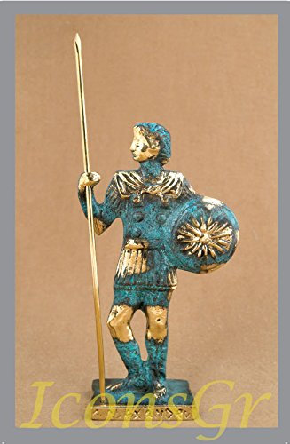 Antike griechische Bronze Museum Statue Replica von Alexander der Große (191)
