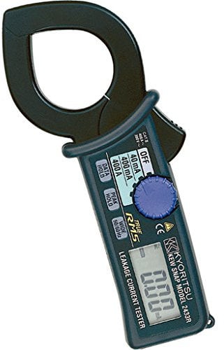 Kyoritsu KEW 2433R Pinza amperometrica digitale per correnti disperse AC TRMS , grigio