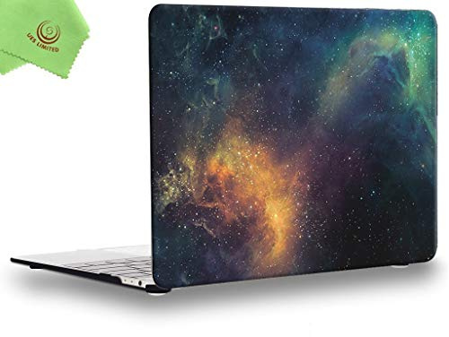 UESWILL Schutzhülle für MacBook, glatte und weiche Hartschale, inklusive Mikrofasertuch