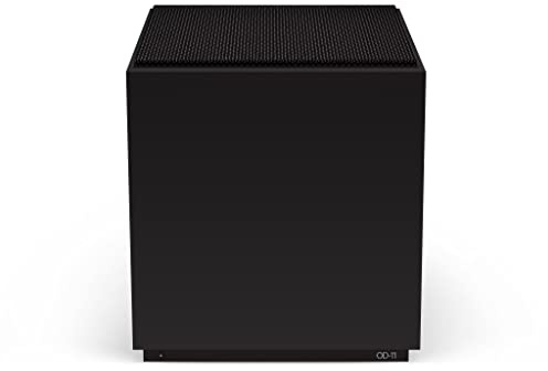 teenage engineering OD-11 Stereo-Lautsprecher, WLAN und Bluetooth, kompatibel mit Airplay 2 und Spotify, schwarz