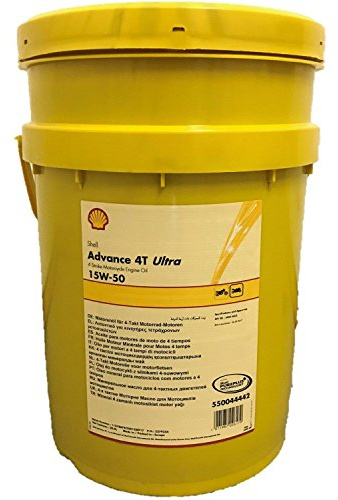 SHELL Motoröl 15W-50 Advance Motor Öl API SN 4T Ultra 20L
