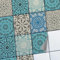 CREATISTO Mosaik-Fliesen Fliesenaufkleber Fliesenfolie - Klebe Folie für Wandfliesen I Klebefliesen Deko Folie für Fliesen in Küche u. Bad/Badezimmer (20x25 cm I 6 -Teilig)