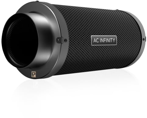 AC Infinity Aktivkohlefilter 300 mm – mit Premium-Aktivkohle | Aus Australien, passend für Inline-Lüfter zur Geruchskontrolle in Grow Zelten, Grow Räumen und Hydroponik-Systemen