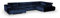 Mivano Wohnlandschaft Orion / Riesige Couch in U-Form inkl. XL-Recamiere und Kopfteilfunktion / 409 x 73 x 225 / Velours, Blau