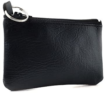 BDM Petit Portefeuille pour Homme, Porte-Cartes à Fermeture éclair, différentes Couleurs, Original et Causal, garçon.