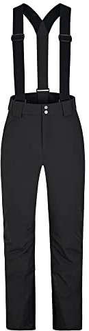 Ziener Herren Taga Ski Hose Snowboard Hose Tr ger wasserdicht PFC frei, Schwarz, 58 EU