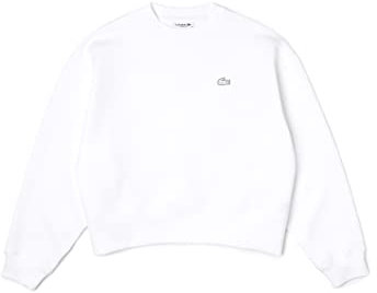 Lacoste Sweatshirt Femme , Blanc, 40