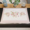 PETTI Artigiani Italiani - Accessori Tessili da Cucina, Copri Fornelli 46x70 cm in Microfibra, Coprifornello Elegante per Gas e Induzione, in Stampa Digitale Pois Cipria, 100% Made in Italy