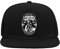 Riot Police Protect The People 5-Panel-Baseballmütze mit flachem Visier und Snapback Schwarz