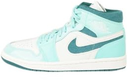 Nike Women's Air Jordan 1 Mid Sneaker, Turquoise, 6.5