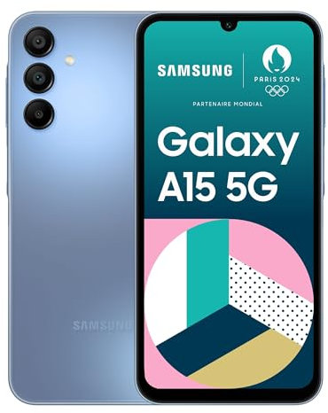 Galaxy A15 5G 128 GB Bleu