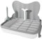 Sharplace Bac à litière pour Chien, bac à litière pour Chiot, urinoir, Pot d'entraînement, d'entraînement pour Animaux de Compagnie, Plateau de Toilette, Gris