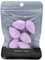 6Pcs Purple Mini Makeup Sponge Small Beauty Sponge Blender Set for Foundation, Powder, Concealer Highlight,and Eye Shadow Makeup Brushes and Tools