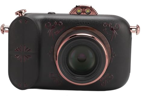 Retro Digital Camera, 5K 96MP Vlogging Camera with 3.5 IPS HD Screen, WiFi Camcorder with F1.0 Lens, 50X Zoom, Night Vision, Manual Focus, 4 Beauty Filters, 2500mAh Battery