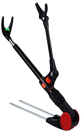 KOMBIUDA Angelrute Boden Unterstützung Stehen Stabile Angelrute Halterung für Entspannende