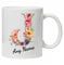 Personalised Mug Cup Watercolour Beautiful Floral Initial Name Tea Coffee Boxed Gift Christmas Gifts for Her Drinkware Ceramic (Letter J)