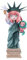 Epitome Anya Forger Figur Anya Anime Figur Q-Version COS Statue of Liberty Actionfigur PVC Modellfigur Sammlerstück als Tischdekoration Geschenke