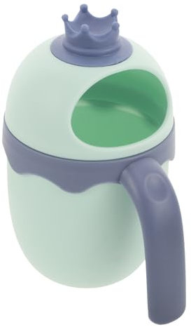 HEMOTON Shampoo Becher Für Neugeborene Waschbecher Mit Ergonomischem Griff rutschfest Große Kapazität Weiche Kanten Vielseitig Als Bade Spülbecher Geeignet Blauer Wasserschöpfer