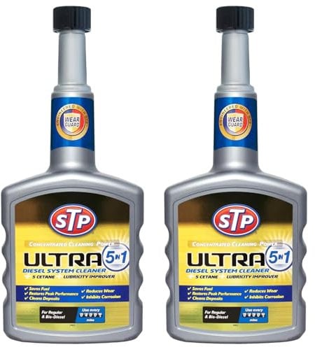 AXpower Inspirational Technology Empowering People STP 5-in-1 Diesel Cleaner 400ml – 2 Pack – Cleans Injectors, Boosts Fuel Economy, Reduces Emissions, Improves Acceleration & Engine Efficiency