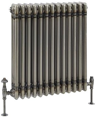 Hudson Reed Regent - Gliederheizkörper 600mm x 605mm in lackiertem Rohmetall