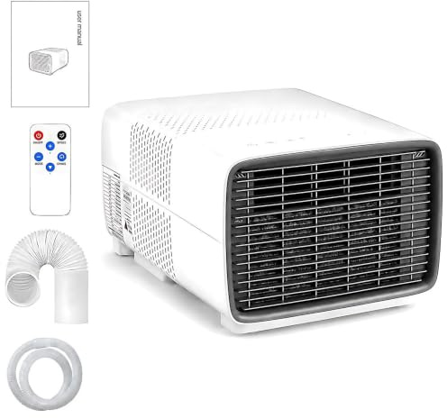 Aire Acondicionado Portátil Viaje 3000 BTU,4 Modos y Temporizador 12H | Consumo 280W Refrigeración Rápida Termostato 16-32°C,Carcasa Robusta,Silencioso 45dB,Para Furgoneta y Espacios Reducidos
