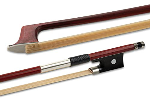 Gewa Violinbogen Massaranduba Schüler 1/8 Ebenholzfrosch, runde Stange