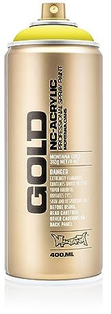 Montana Cans 283994 Spray Dose Gold, Gld400, 1110, 400 ml, Brimstone