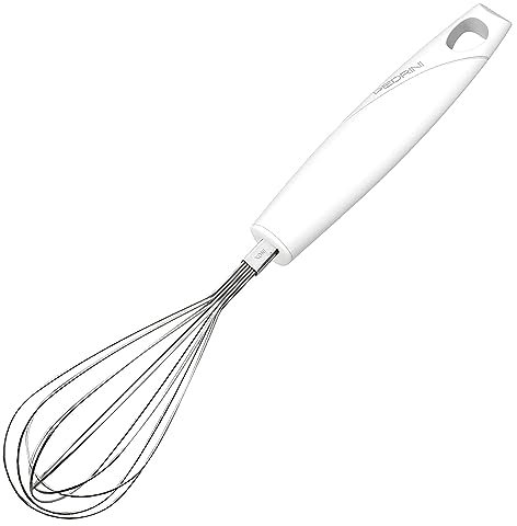 PEDRINI Lillo Next Frusta Grande, Acciaio Inossidabile, Bianco