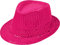 TrendandStylez Pailletten Hut Glitzer Kappe Sylvester Karneval Party 11 Farben (Pink)