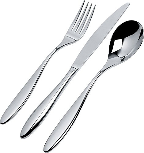 Servizio di Posate per 6 Persone ALESSI Mami SG38S18 in Acciaio Inox 18/10 - 18 Pezzi