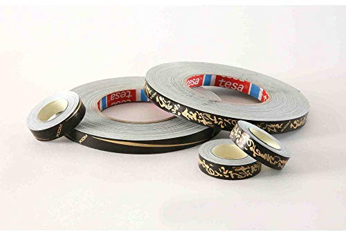 XIOM Kantenband Mandarin 12mm/50m, schwarz/Gold