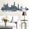 Wandtattoo Loft New Yorker Skyline mit Schriftzug New York / Wandtattoo/Wandsticker/Wandaufkleber / 30 Farben / 3 Größen
